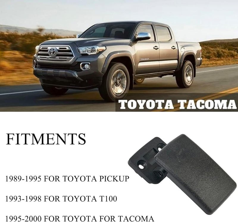 E-Vniko Rear Sliding Window Lock Latch Compatible for 1995-2000 Toyota Tacoma,1989-1995 Pickup,1993-1998 T100, 1992-2005 Hilux,4Runner Replace 69370-35010 - Image 5